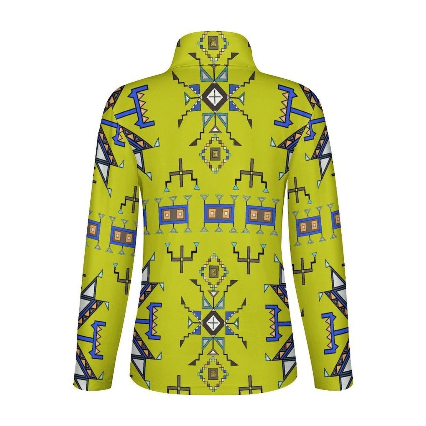 Eagle Strike Lime Long Sleeve Yoga Shirt