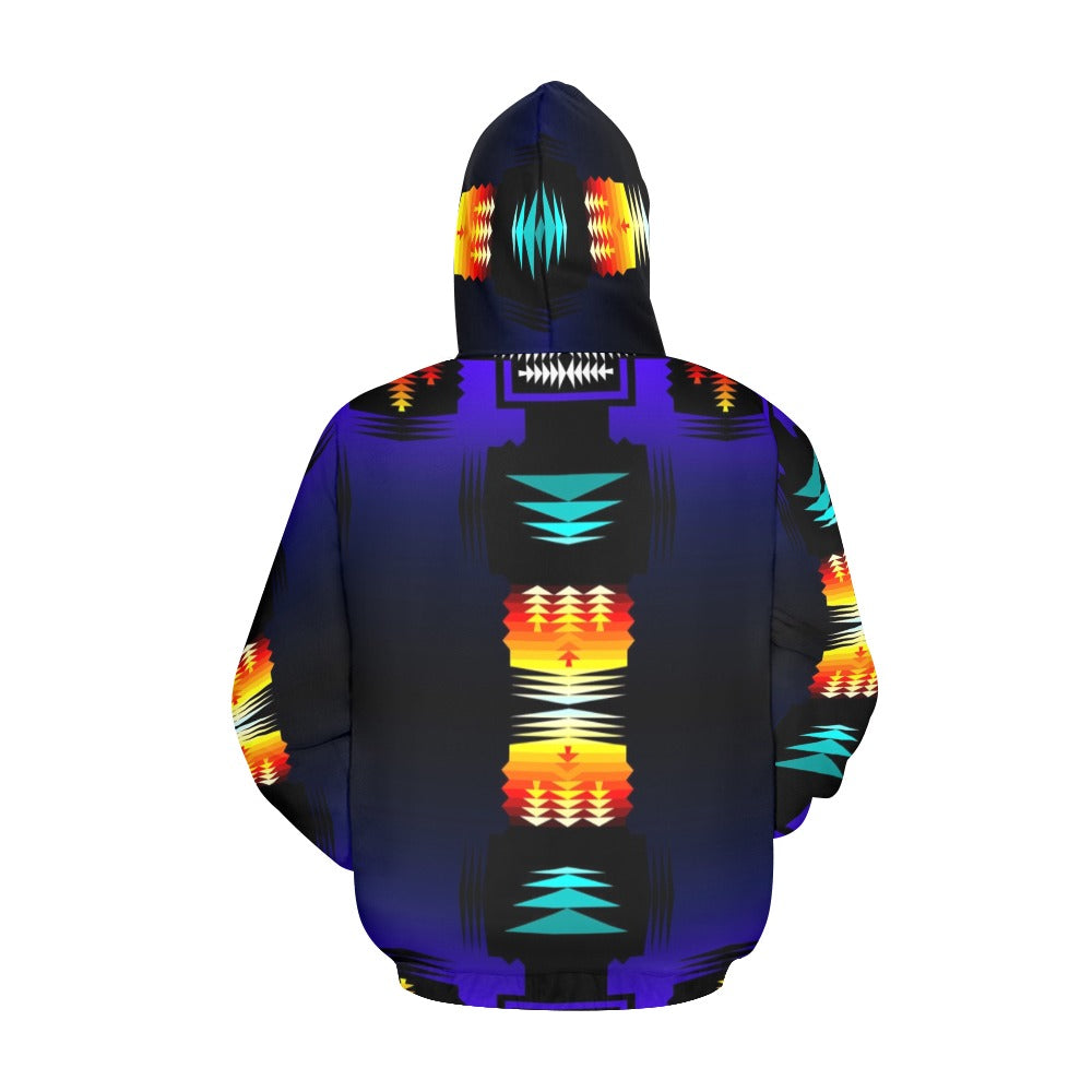 Midnight Sage Fire II Hoodie for Men