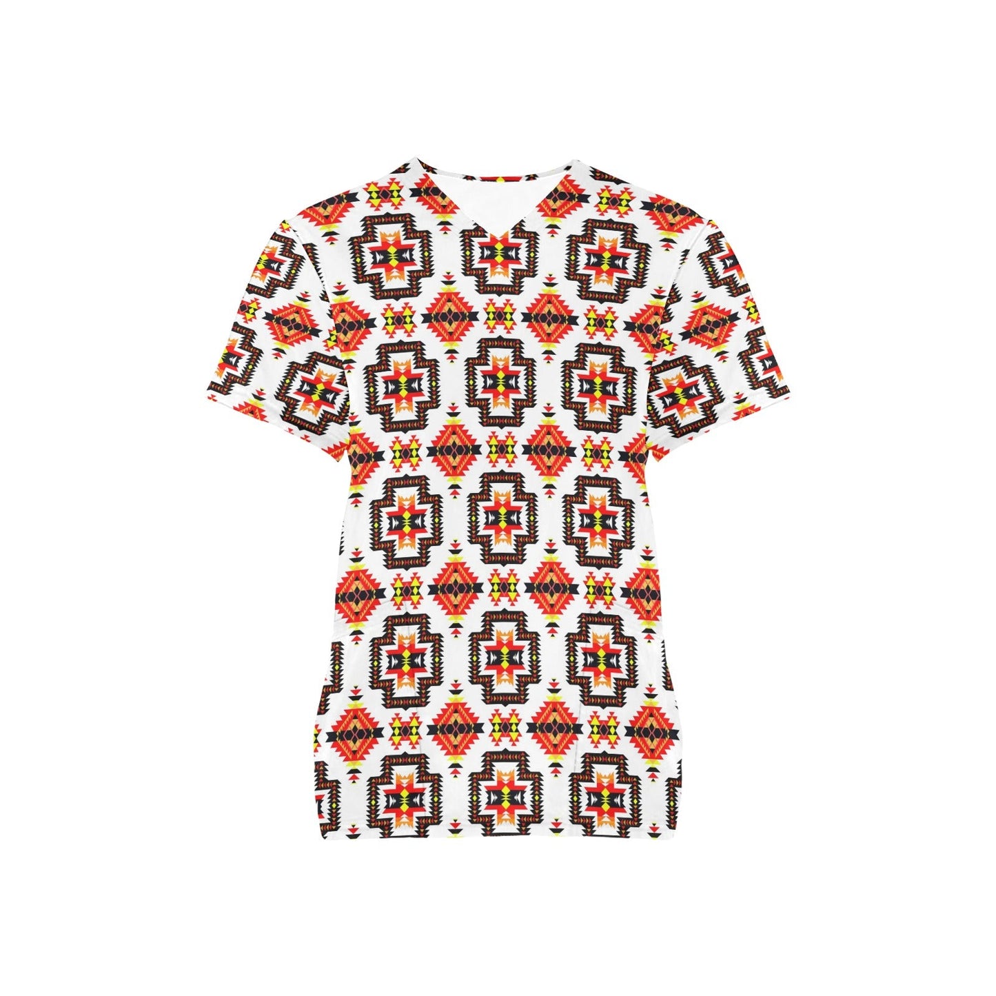 Pretty Blanket White Canyon Scrub Top