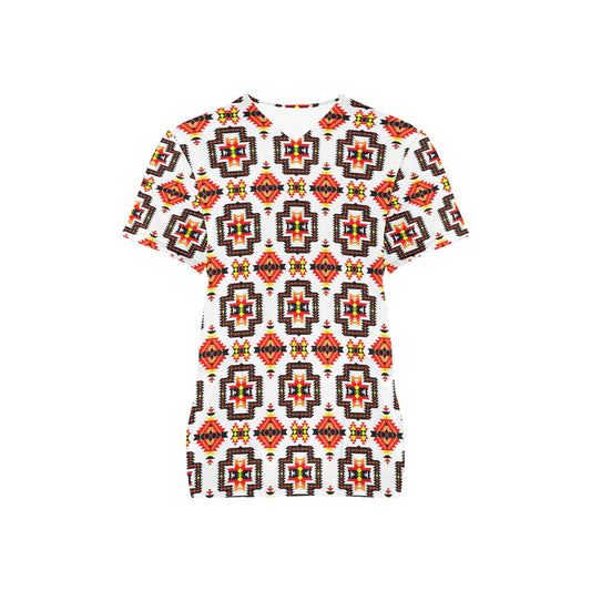 Pretty Blanket White Canyon Scrub Top