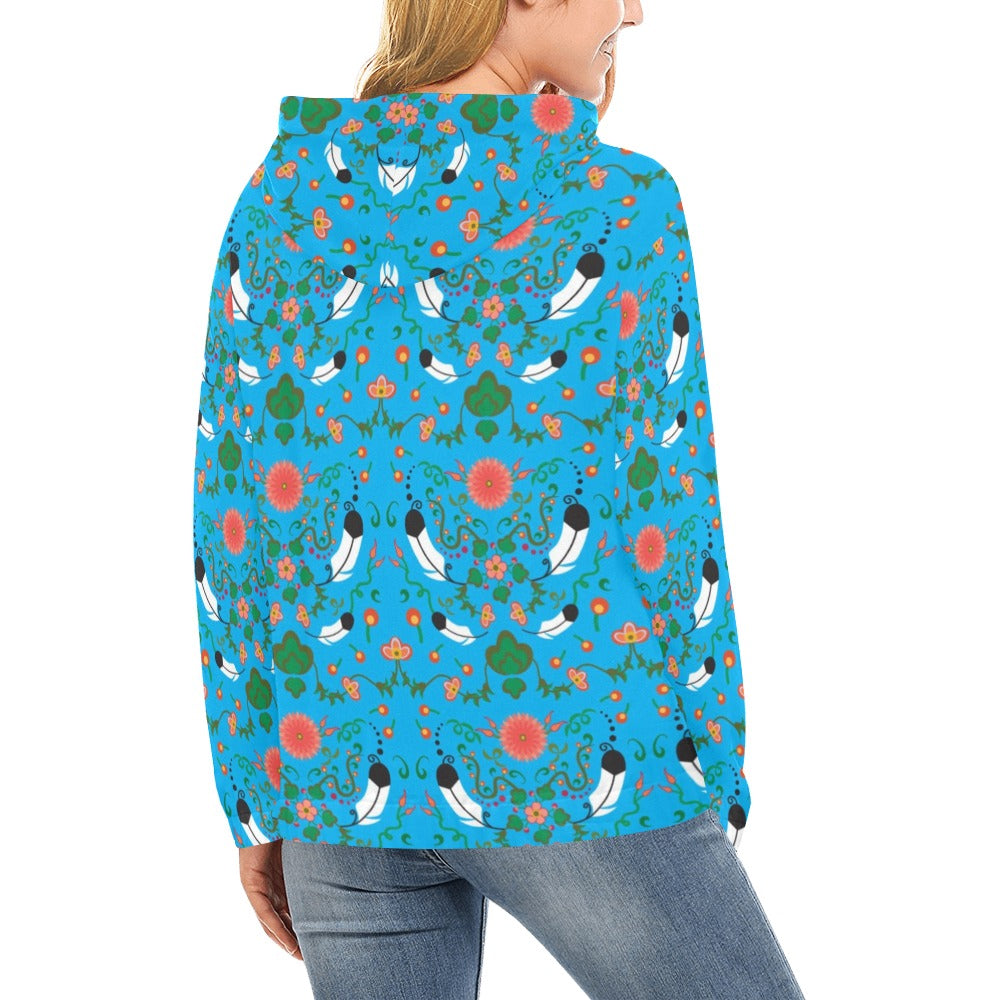 New Growth Bright Sky Hoodie for Women