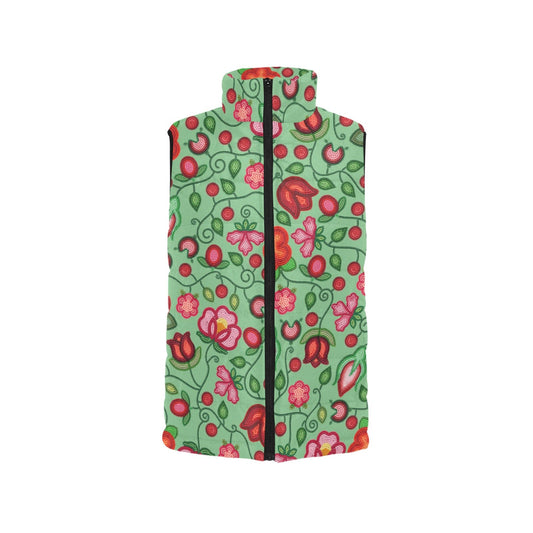 Rose Reverie Green Padded Vest