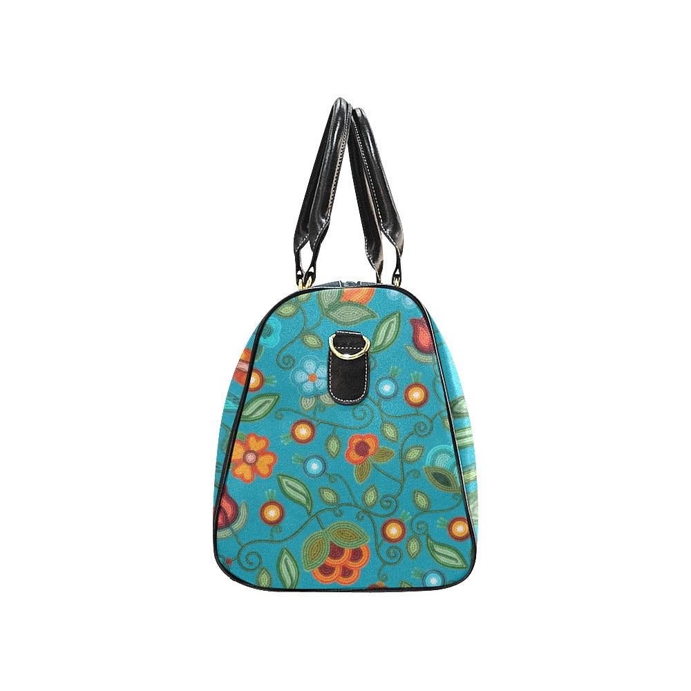 Prairie Fire Petals Ocean Small Travel Bag