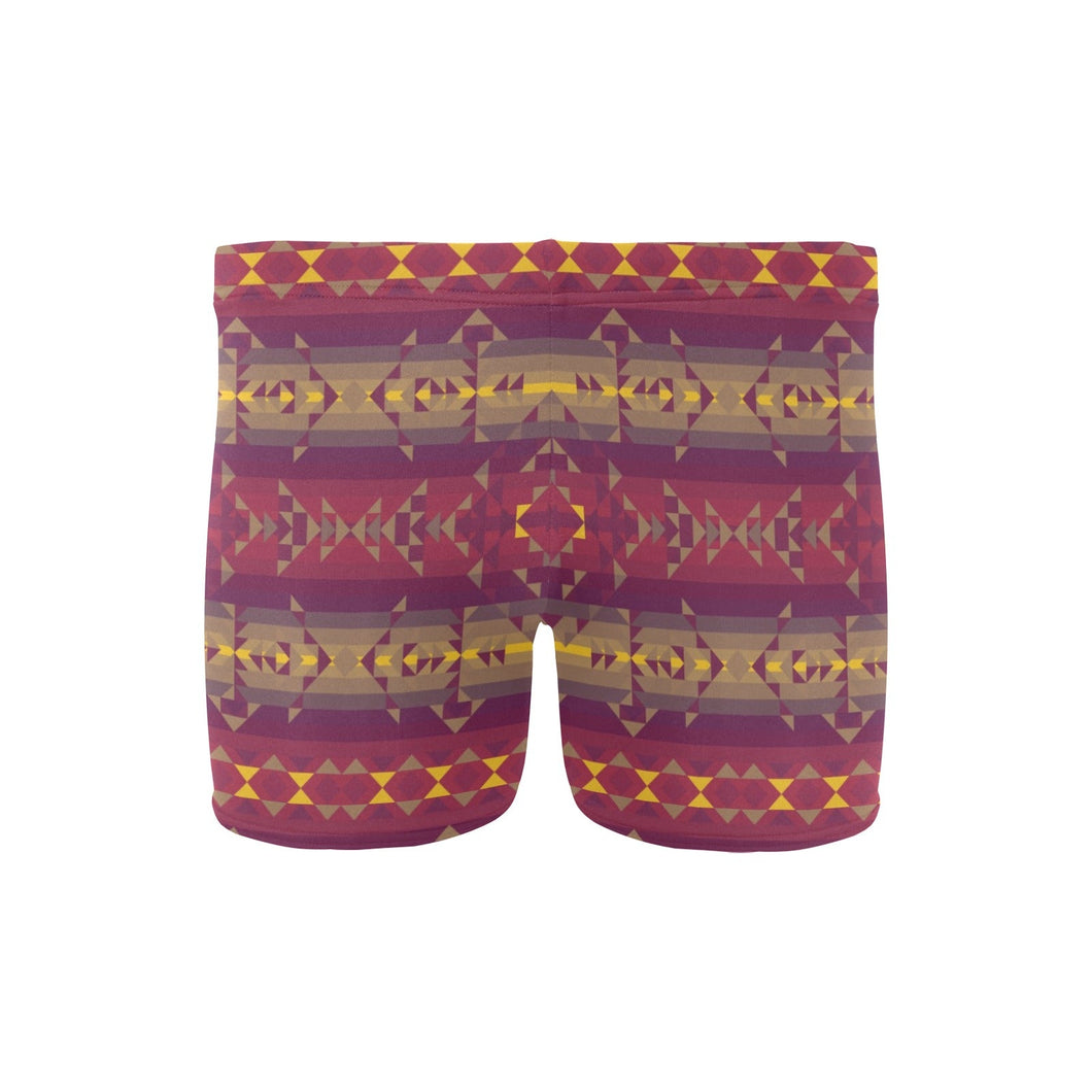 Gold Wool Men's Swimming Trunks