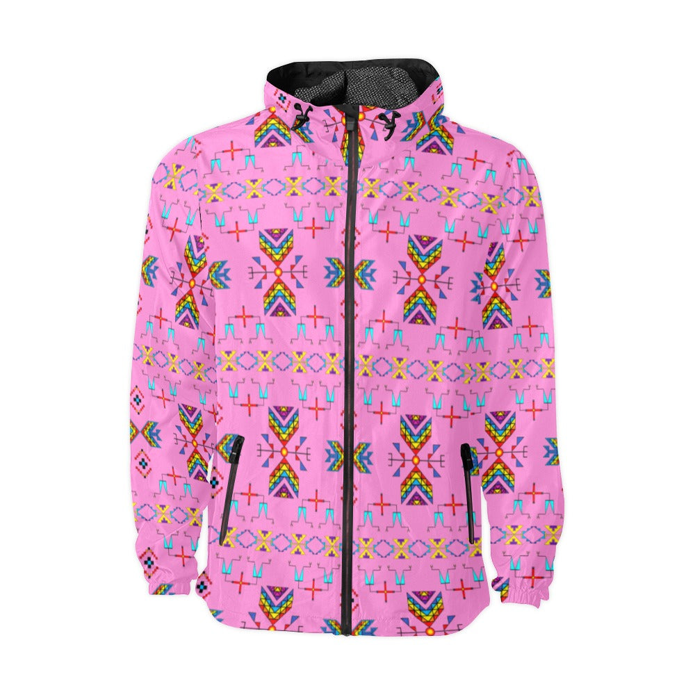 Rainbow Chief Rainbow Blush Men's Windbreaker