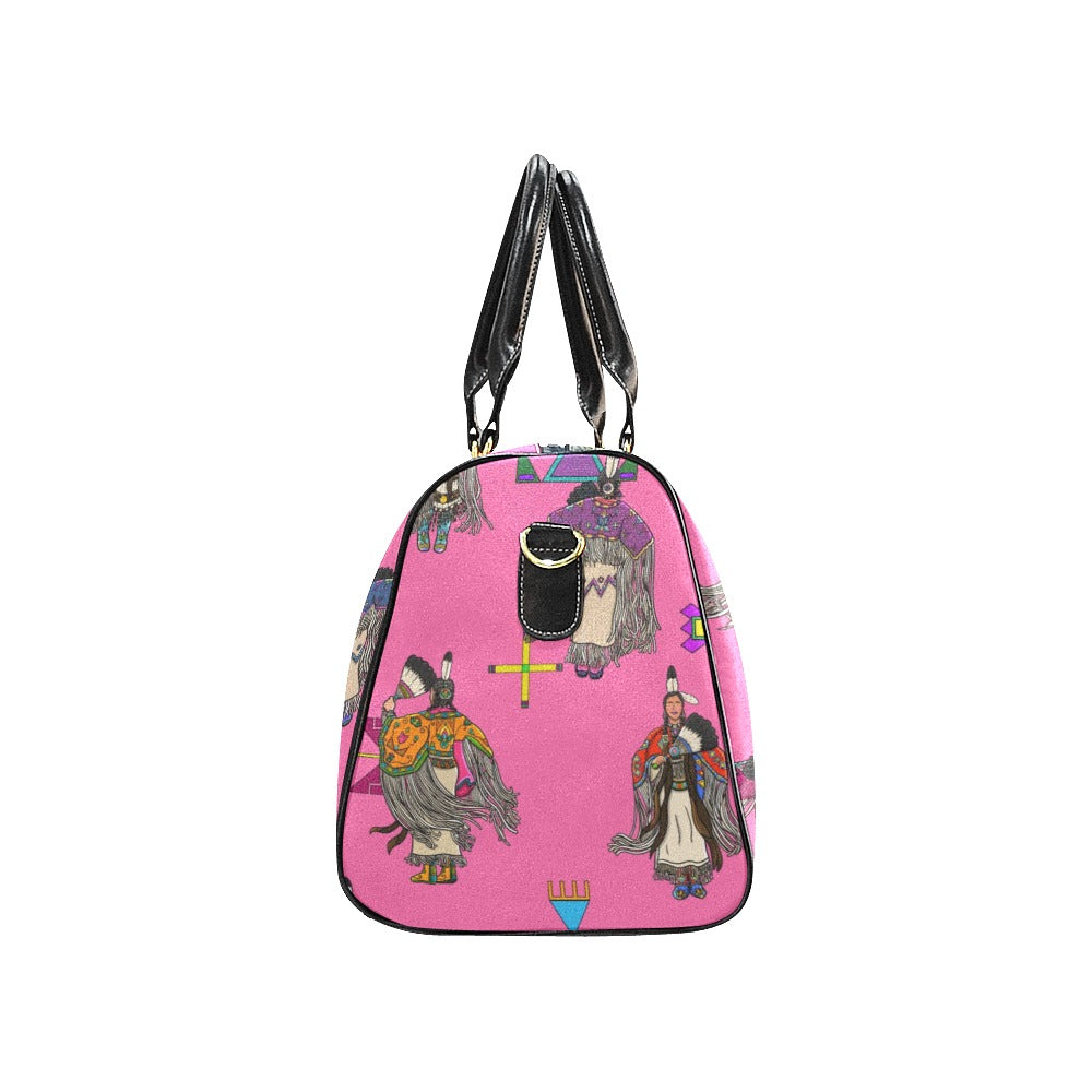 Women's Tradish Dancers Pink Large Travel Bag