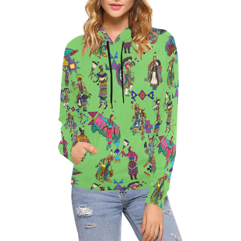 Grand Entry Dancers Grass Hoodie for Women