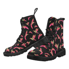 Load image into Gallery viewer, Red Swift Colourful Black Boots for Men
