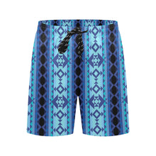 Load image into Gallery viewer, Tipi Men&#39;s Mid-Length Beach Shorts
