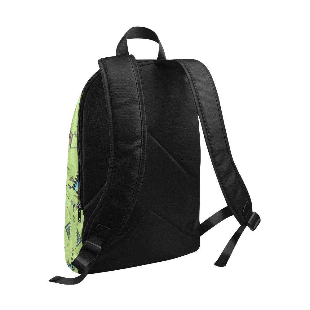 Bear Shield Green Backpack