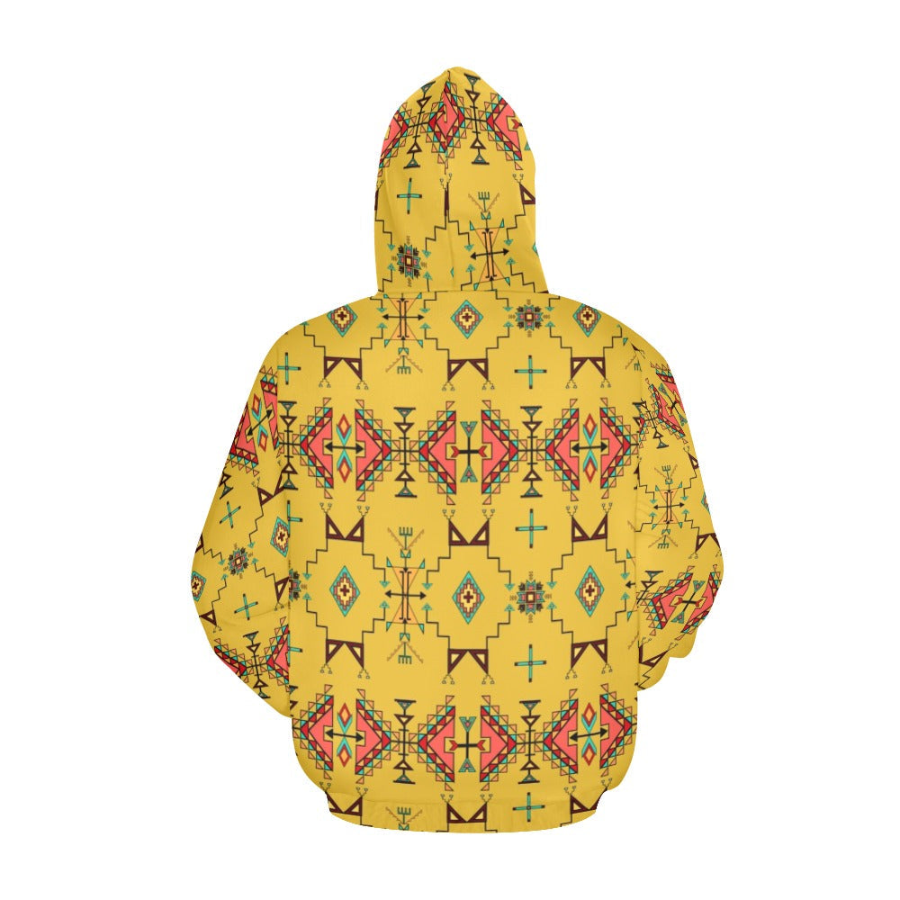 Thunder Flight Yellow Hoodie for Men