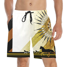 Load image into Gallery viewer, Stallion Skyline Men&#39;s Mid-Length Beach Shorts
