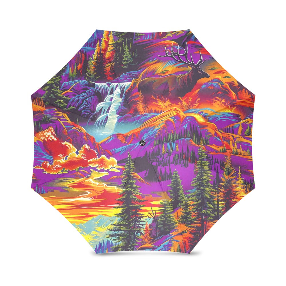 Elk Camo Foldable Umbrella