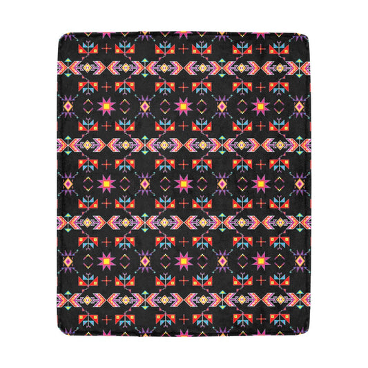 Scattered Generations Black Ultra-Soft Micro Fleece Blanket 50"x60"