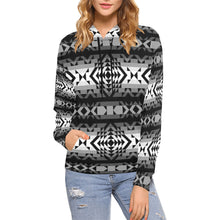 Load image into Gallery viewer, Black Rose Shadow Hoodie for Women
