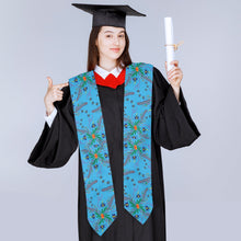 Load image into Gallery viewer, Willow Bee Saphire Graduation Stole
