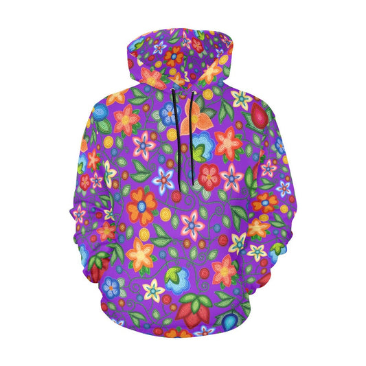 Morning Harmony Purple Hoodie for Men