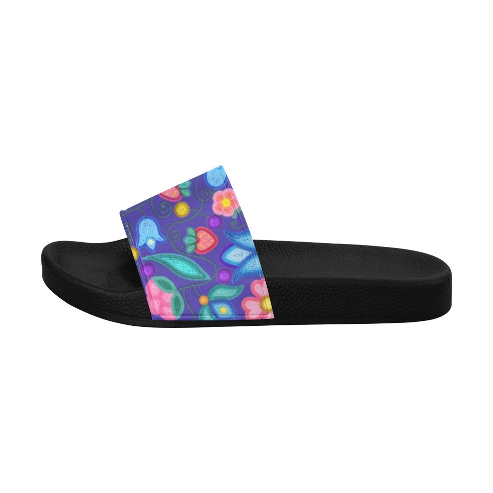 Sweet Offering Indigo Slide Sandals