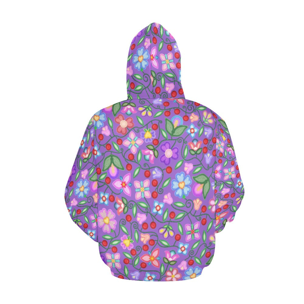 Petal Harmony Lavender Hoodie for Men