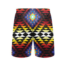 Load image into Gallery viewer, Sunset Blanket Men&#39;s Mid-Length Beach Shorts
