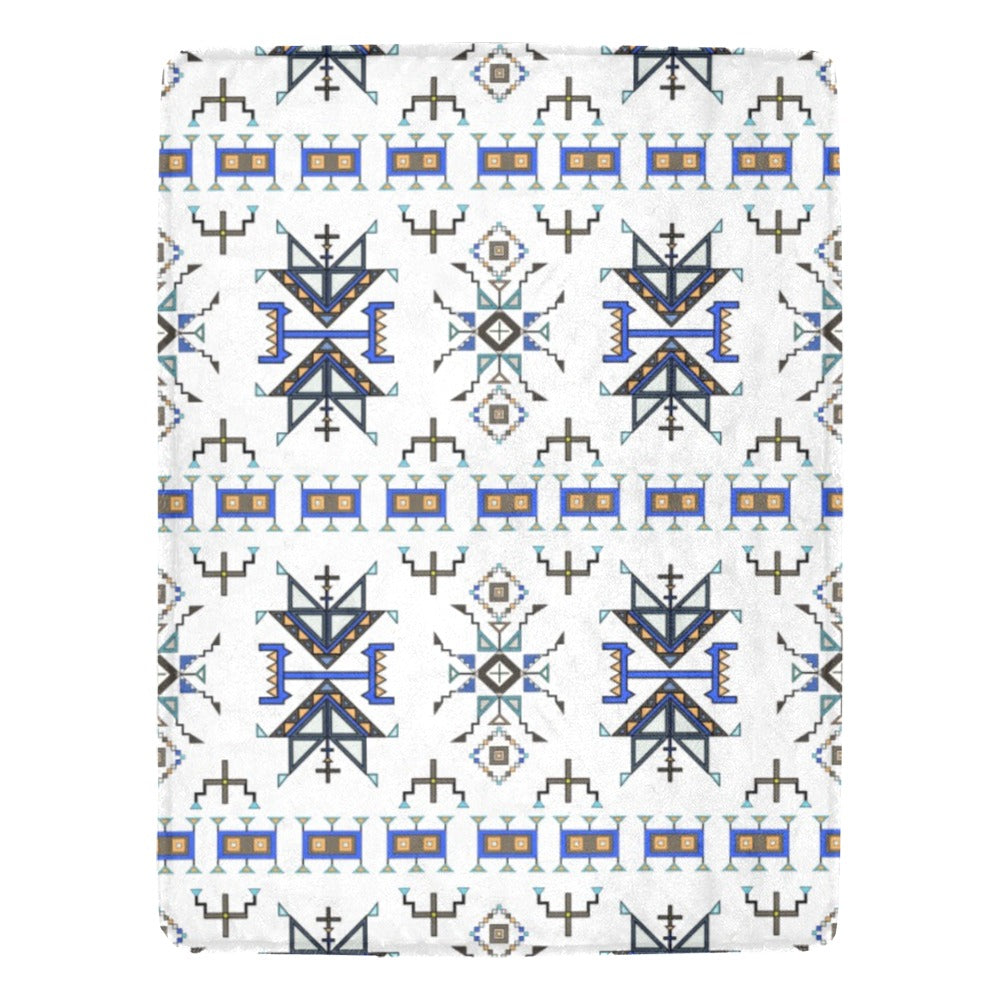 Eagle Strike White X-Large Micro Fleece Blanket