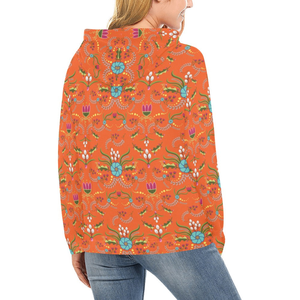 First Bloom Carrots Hoodie for Women