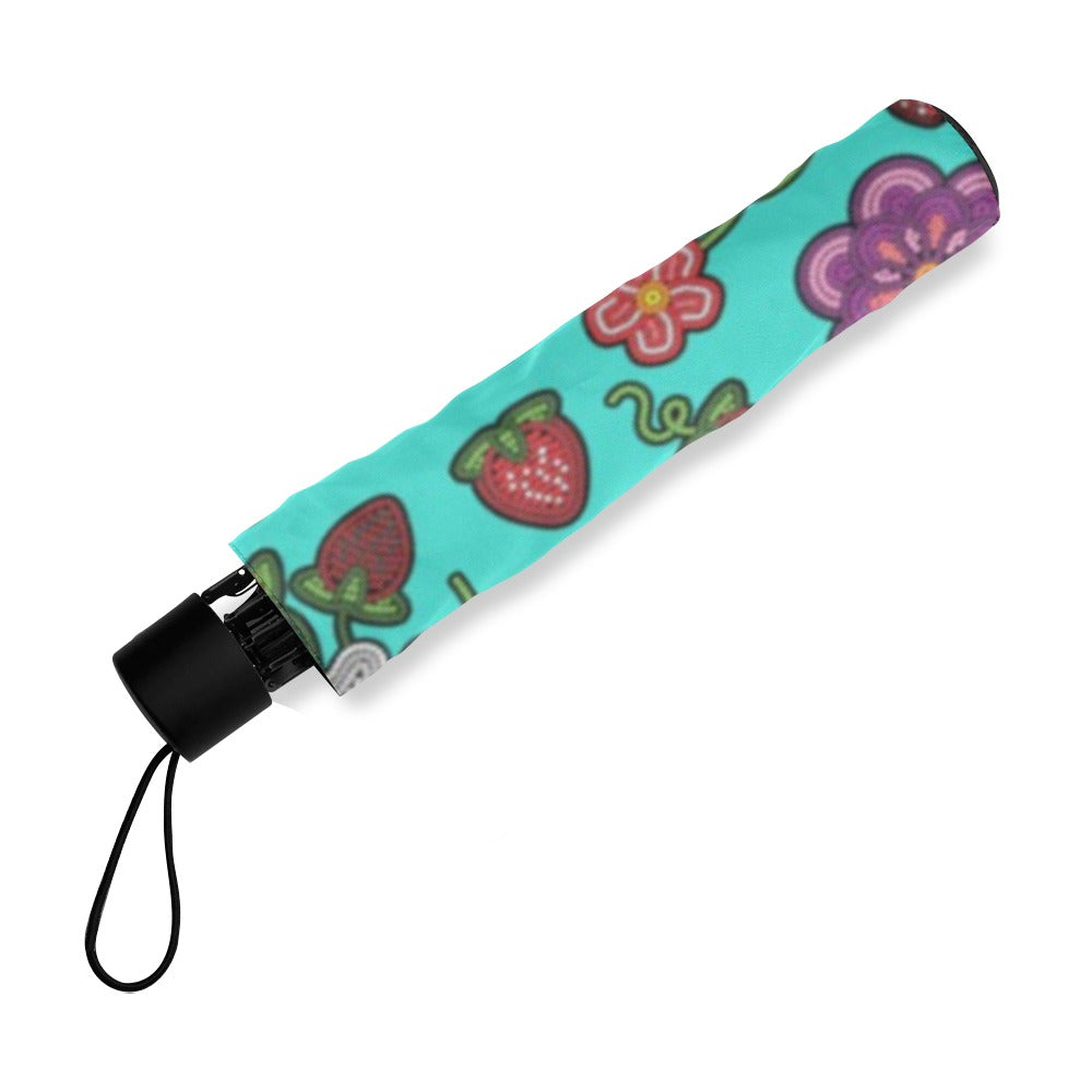 Berry Pop Turquoise Foldable Umbrella