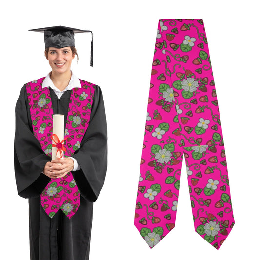 Strawberry Dreams Blush Graduation Stole