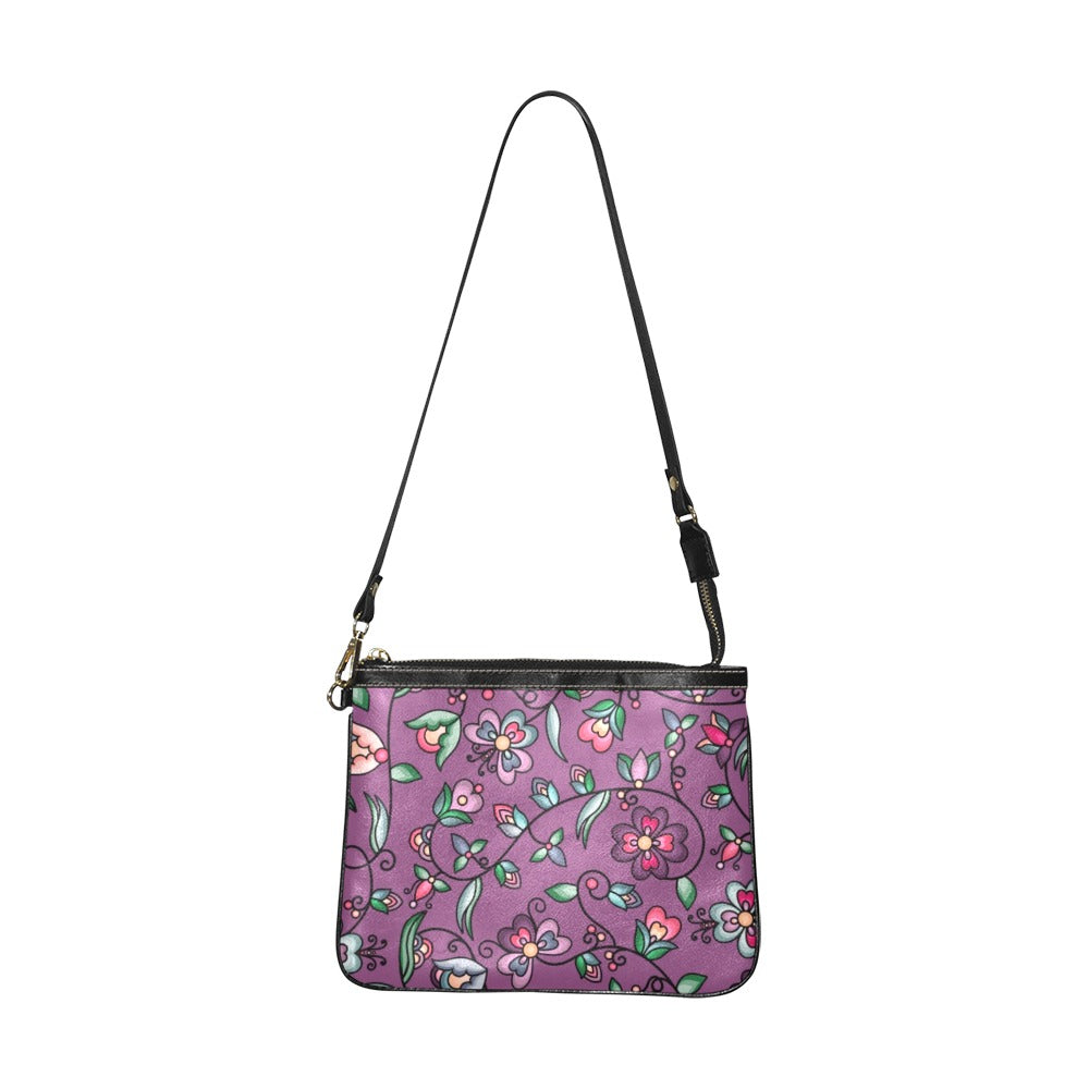 Amber Evening Garland Purple Small Shoulder Bag