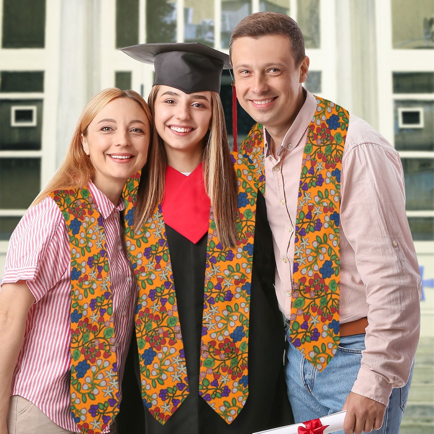 Takwakin Harvest Carrot Graduation Stole