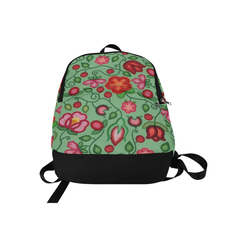 Rose Reverie Green Backpack
