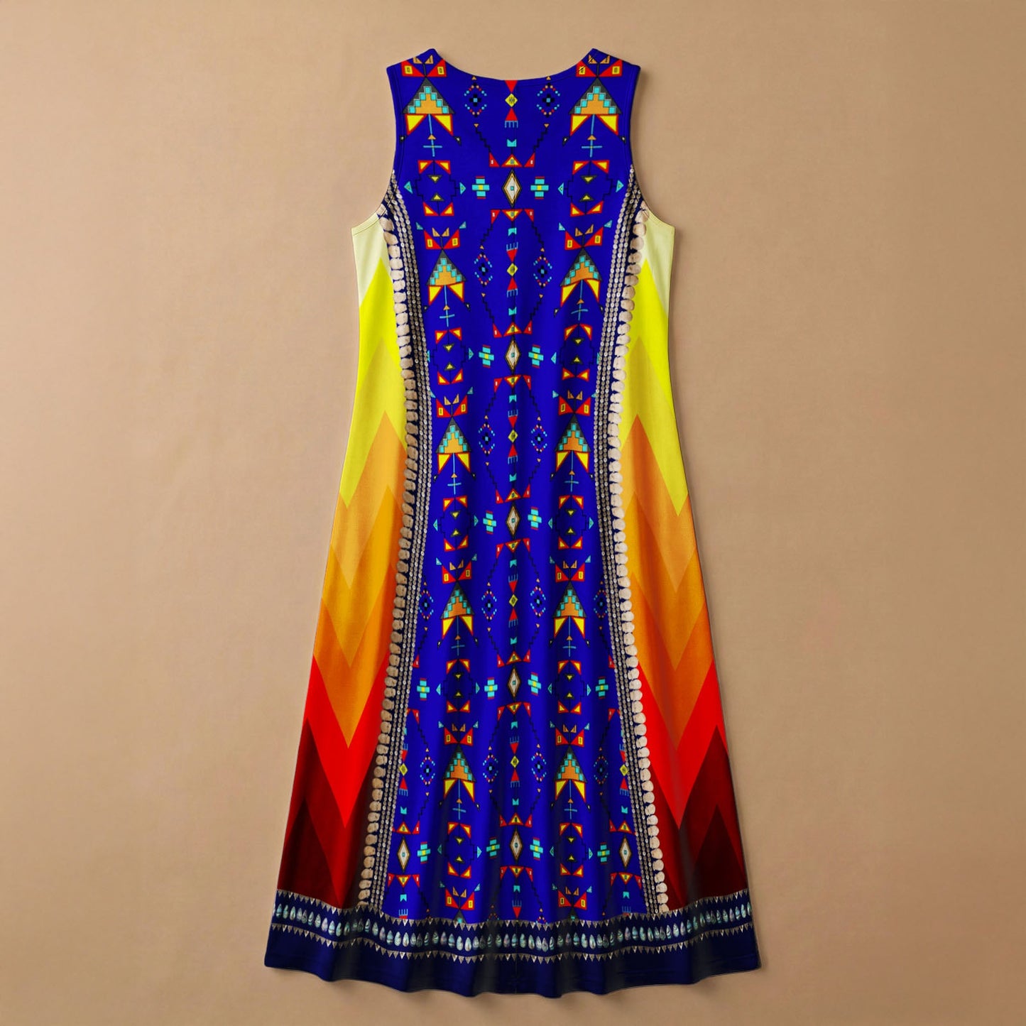 Sentinel of the Plains Navy 2 Sleeveless Dress