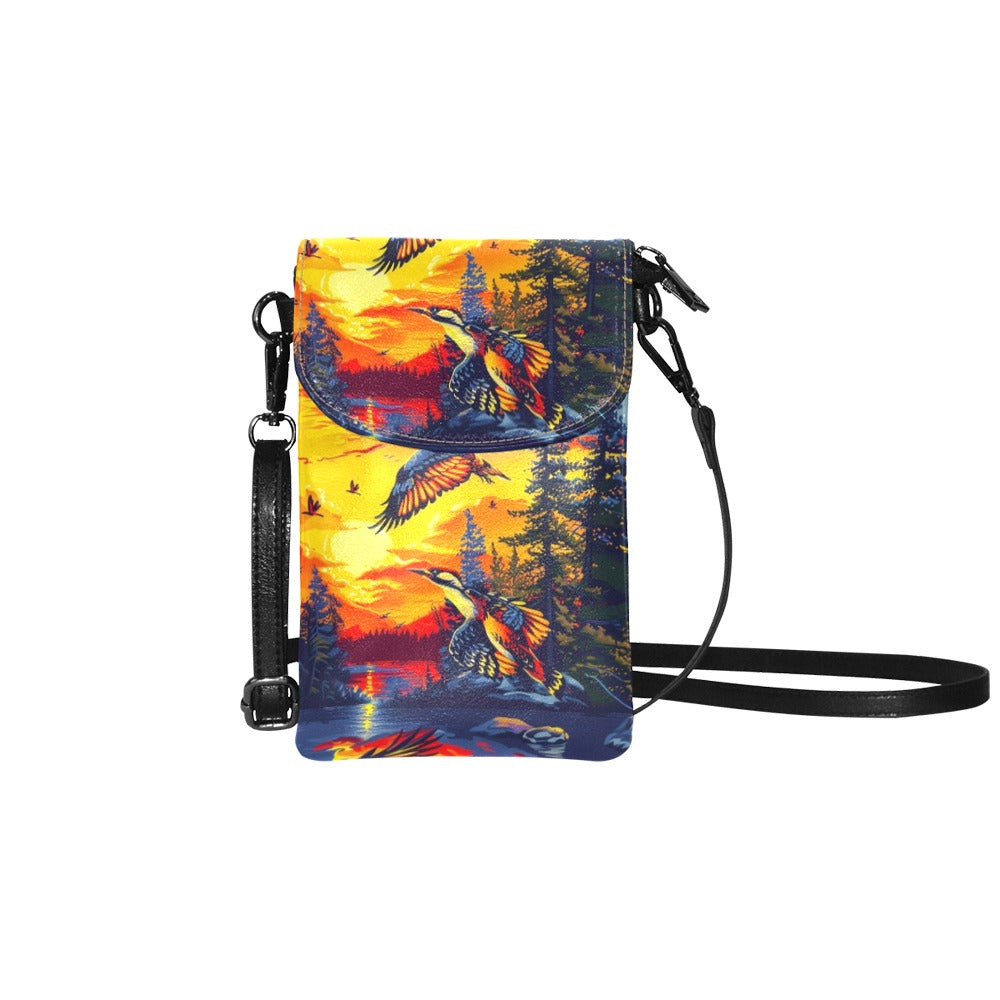 Woodpecker Medicine Small Cell Phone Purse