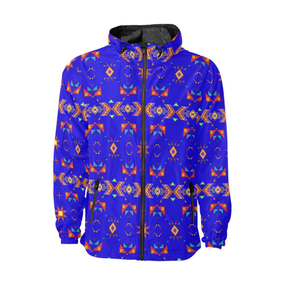 Scattered Generations Royal Men's Windbreaker