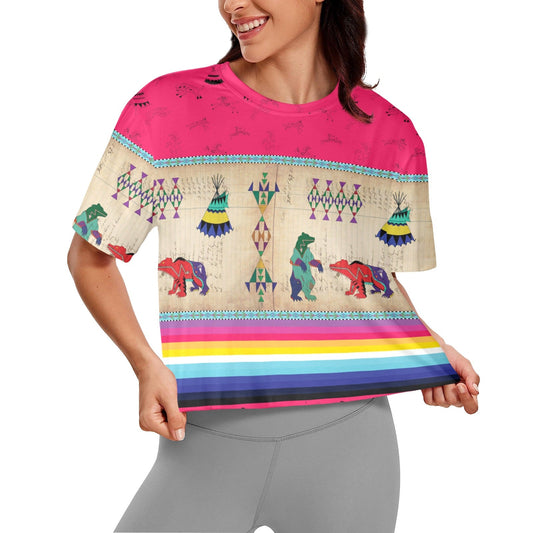 Bear Ledger Crop Top