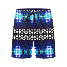 Load image into Gallery viewer, Writing on Stone Night Watch Men&#39;s Mid-Length Beach Shorts
