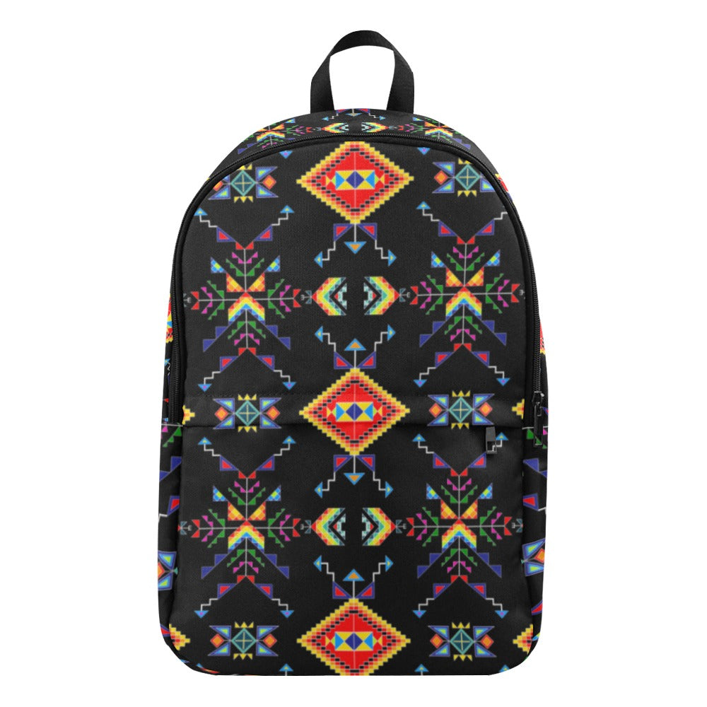 Buffalo Jump Black Backpack