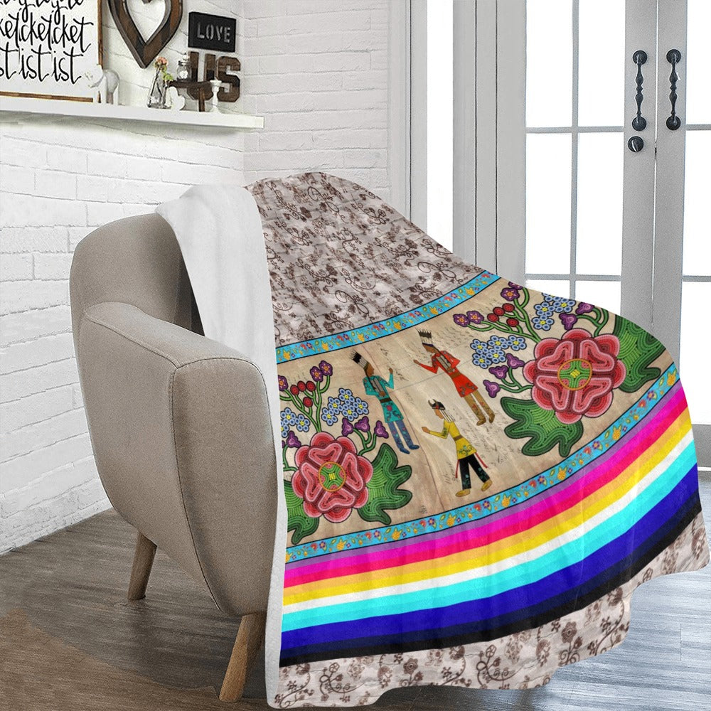 Kinship Ties X-Large Micro Fleece Blanket