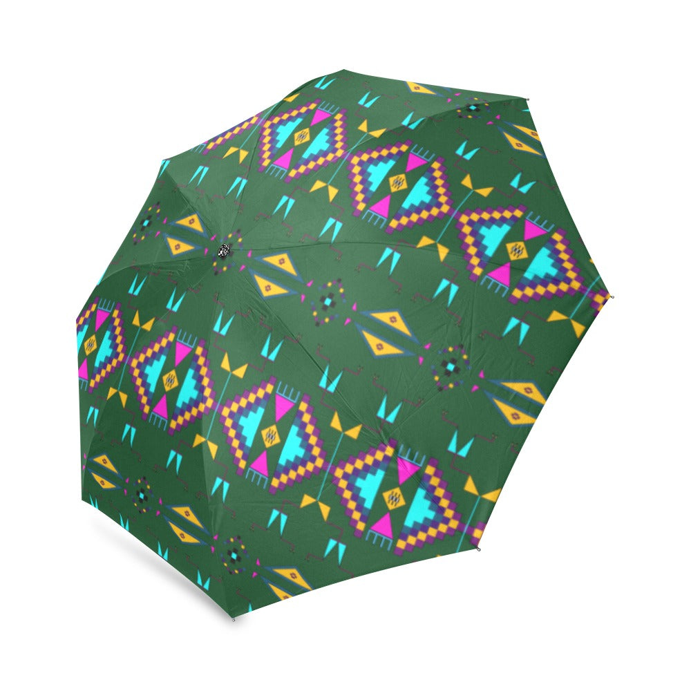Rite of Passage Squash Leaf Foldable Umbrella