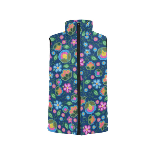 Turquoise Sunbeam Blue Padded Vest