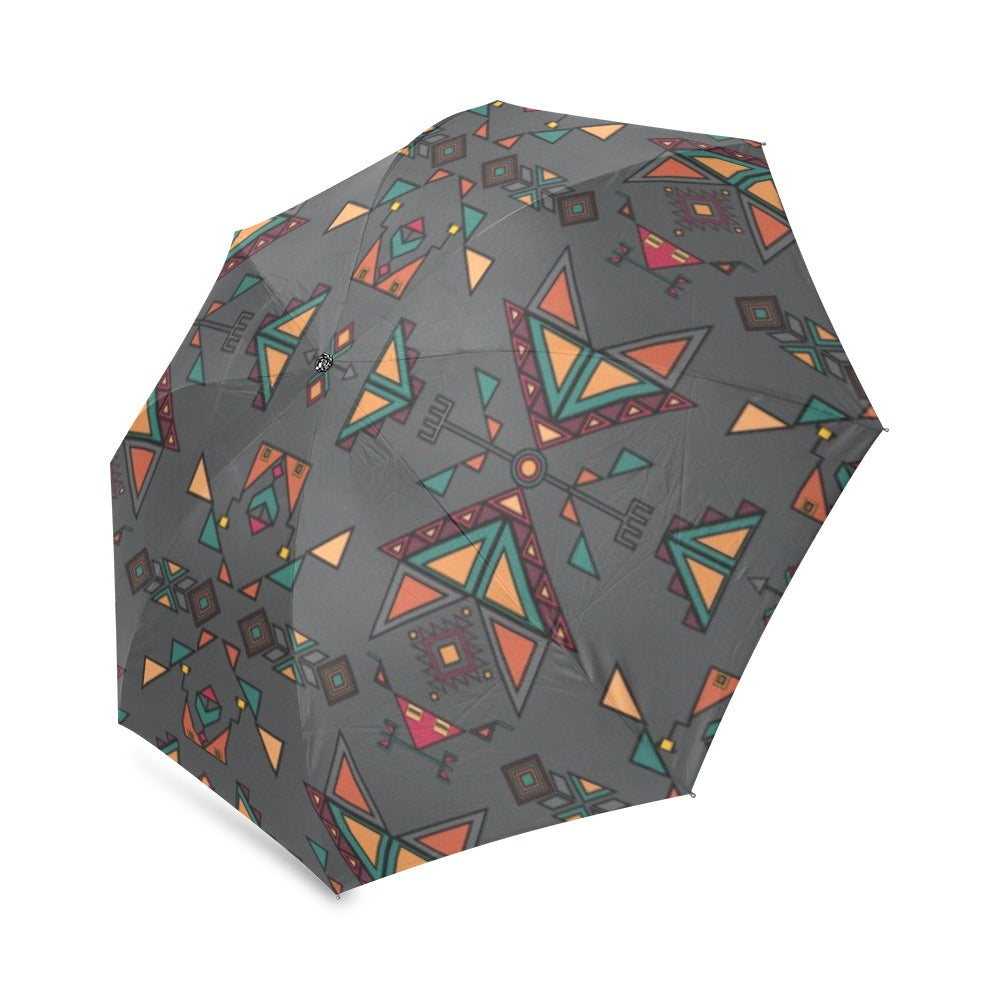Arrow dawn Gray Foldable Umbrella