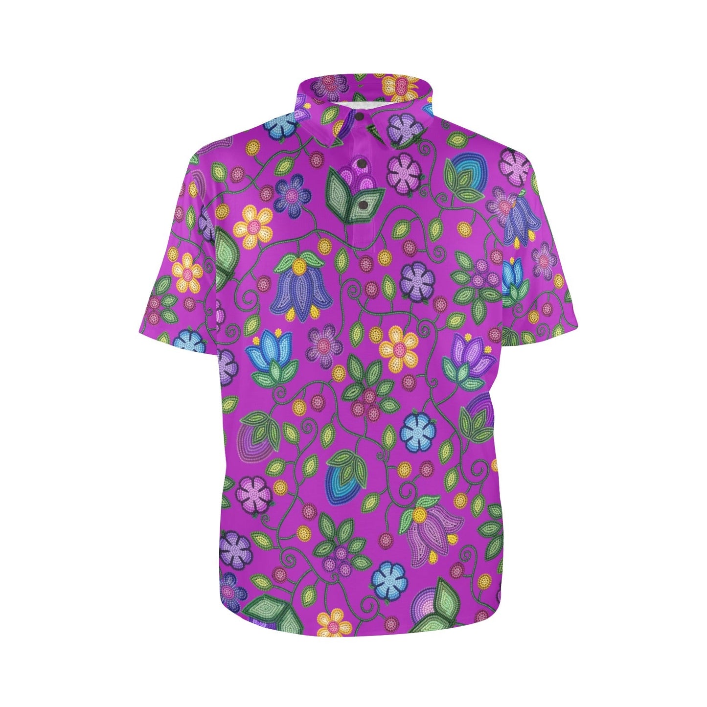 Bloom Uplift Purple Polo Shirt