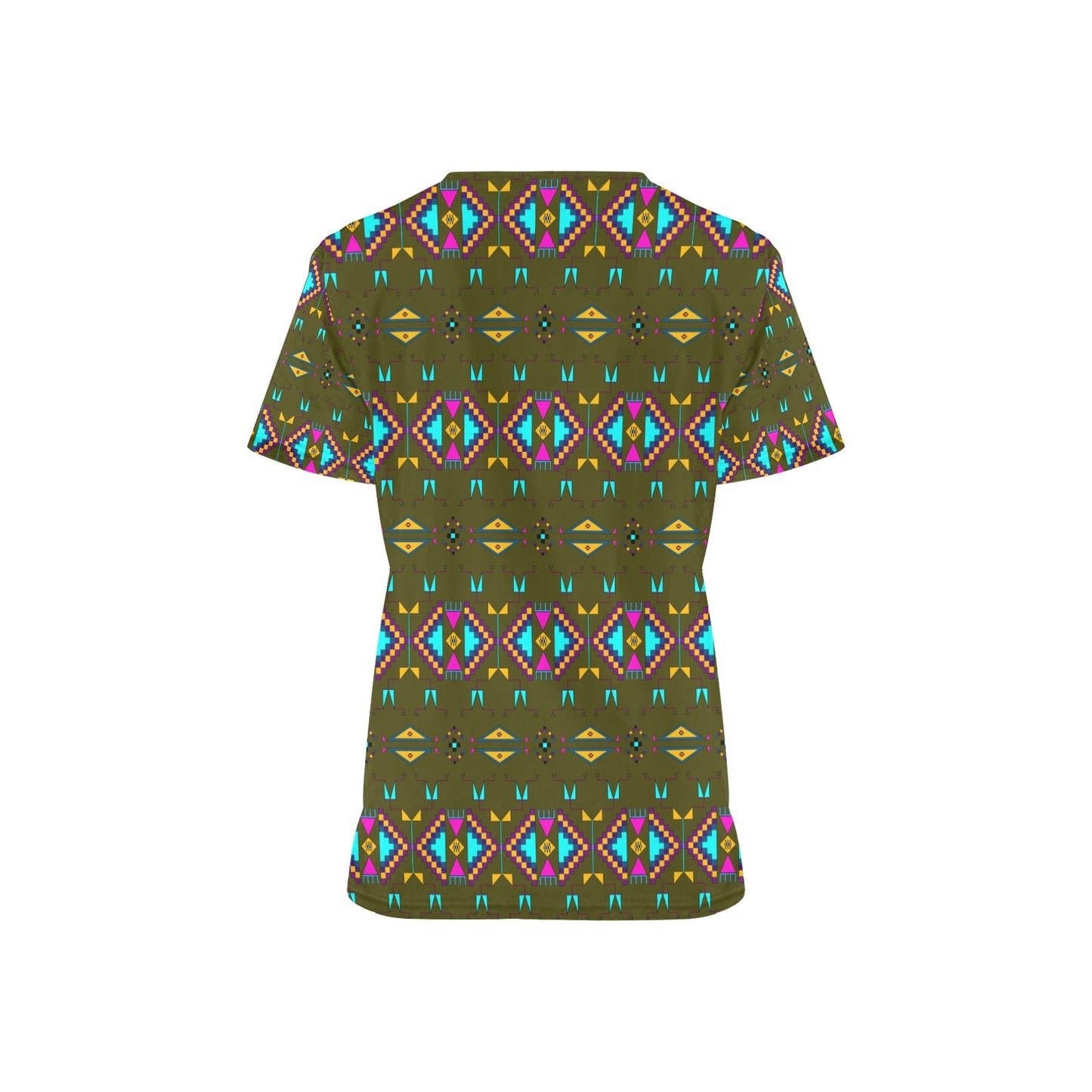 Rite of Passage Olive Scrub Top