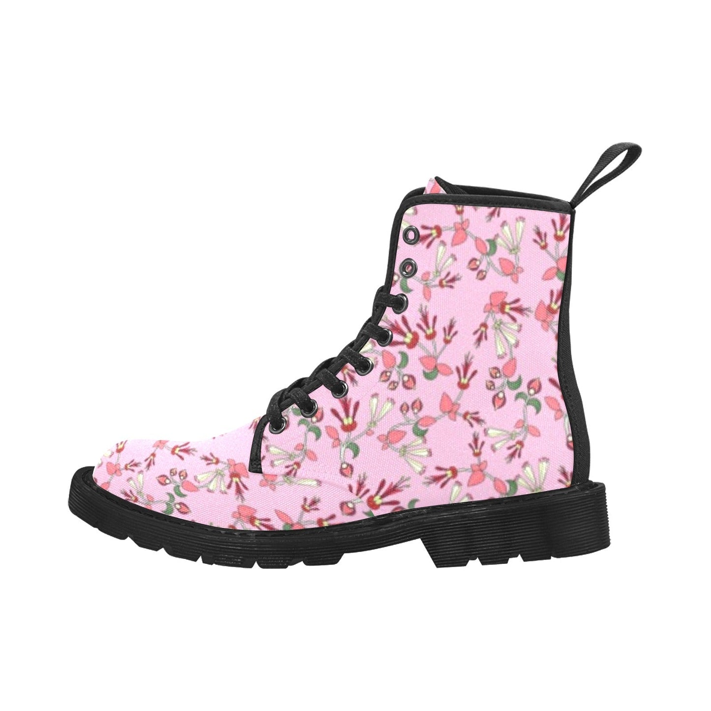 Strawberry Floral Boots for Men