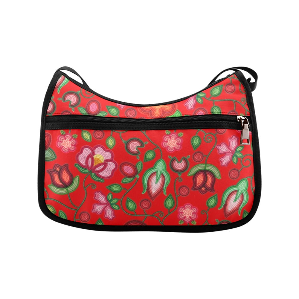 Rose Reverie Red Crossbody Bag