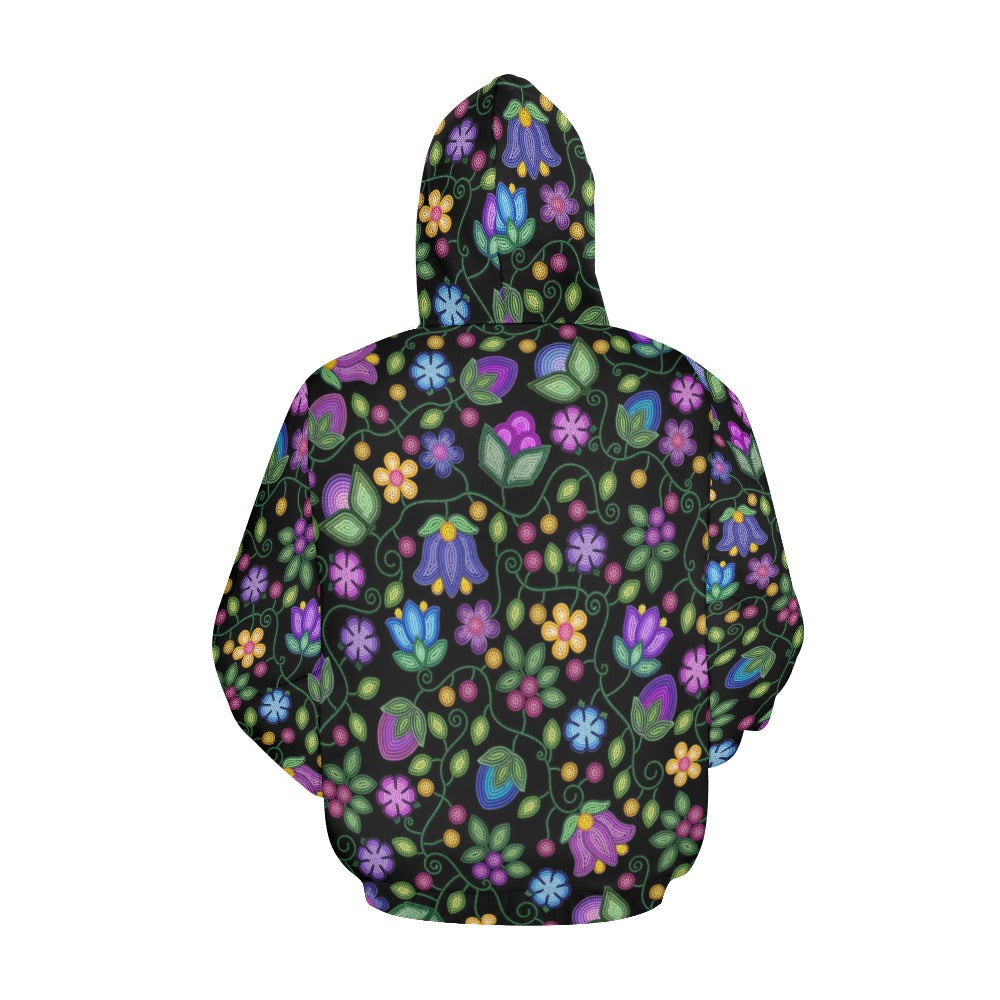 Bloom Uplift Black Hoodie for Men