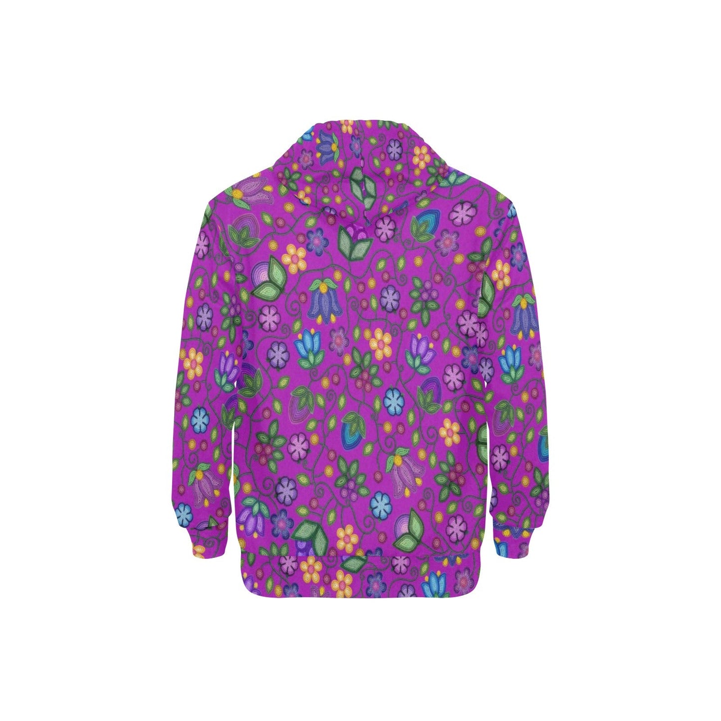Bloom Uplift Purple Fleece Hoodie