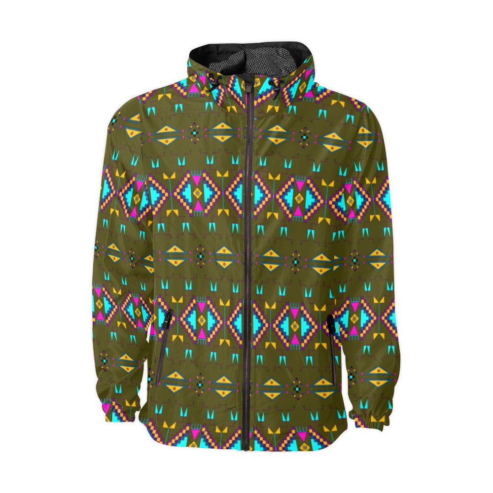 Rite of Passage Olive Men's Windbreaker