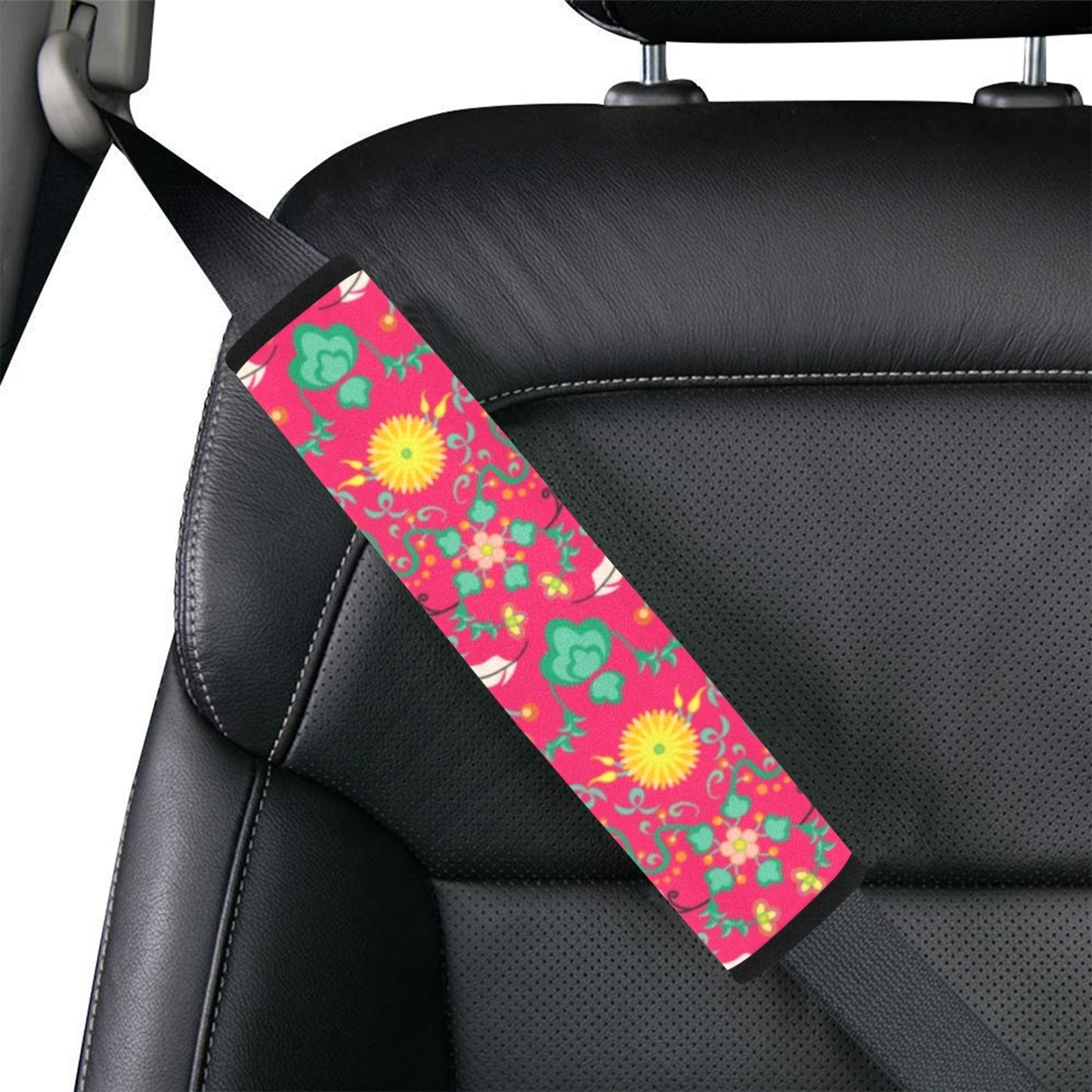 New Growth Pink Car Seat Belt Cover