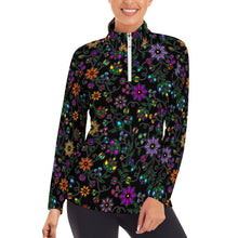 Load image into Gallery viewer, Nature&#39;s Nexus Black Long Sleeve Yoga Shirt
